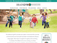 Tablet Screenshot of braingym.com